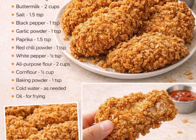 Crispy Fried Chicken (Restaurant Style)