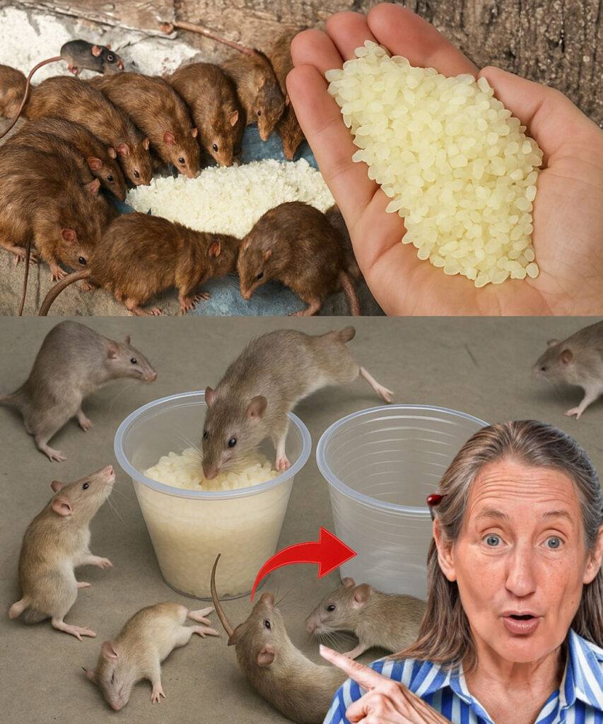 This will make the rats and roaches disappear in just one day…