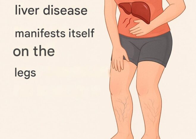 Your legs are screaming “HELP!”: 5 warning signs from your liver.