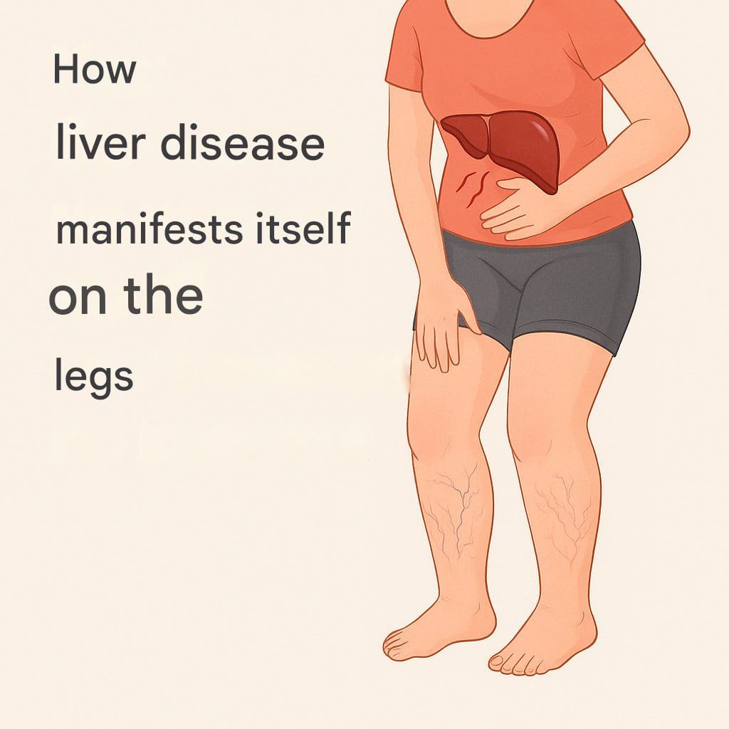 Your legs are screaming “HELP!”: 5 warning signs from your liver.