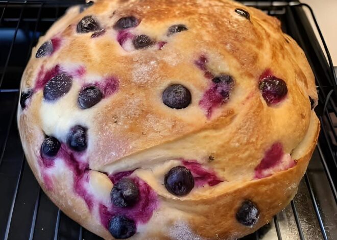 blueberry cream cheese loaf